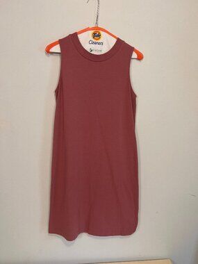 A New Day Target Sleeveless Mock Neck Mini Dress Mauve XS